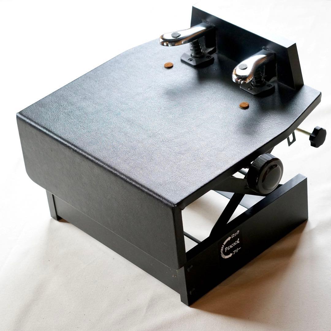 【美品】吉澤 ピアノ補助ペダル AX-T1／メンテナンス済／高さ無段階調整