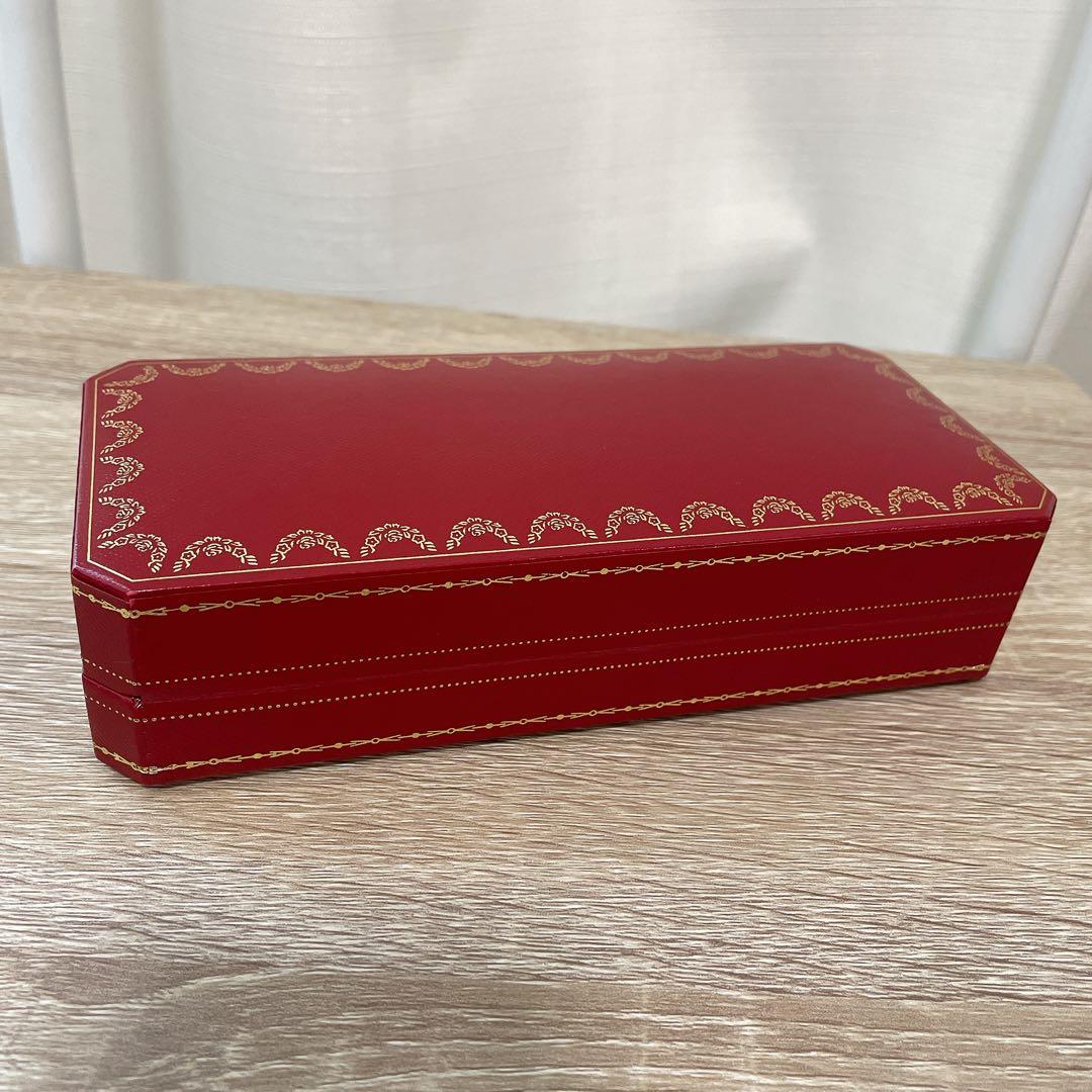 Cartier カルティエ ボールペン レッド ゴールド ボックス付き