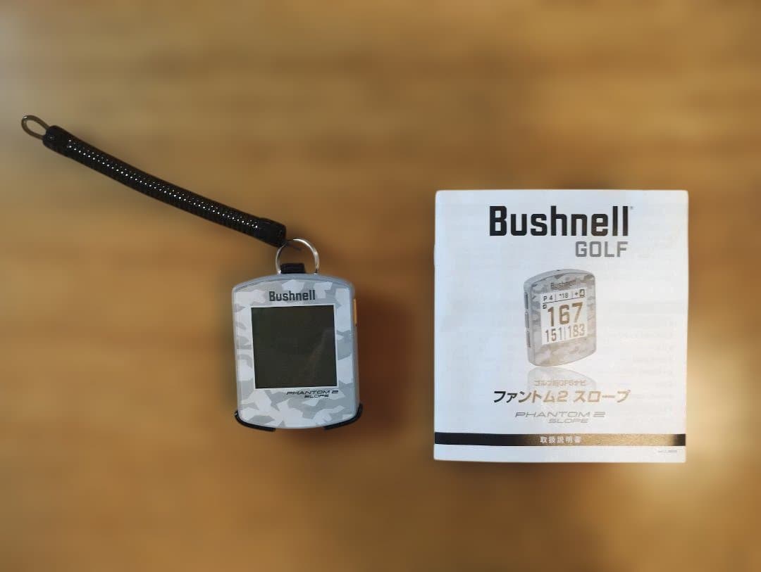 美品【ブッシュネル】 距離計 ファントム2 スロープ ゴルフナビ