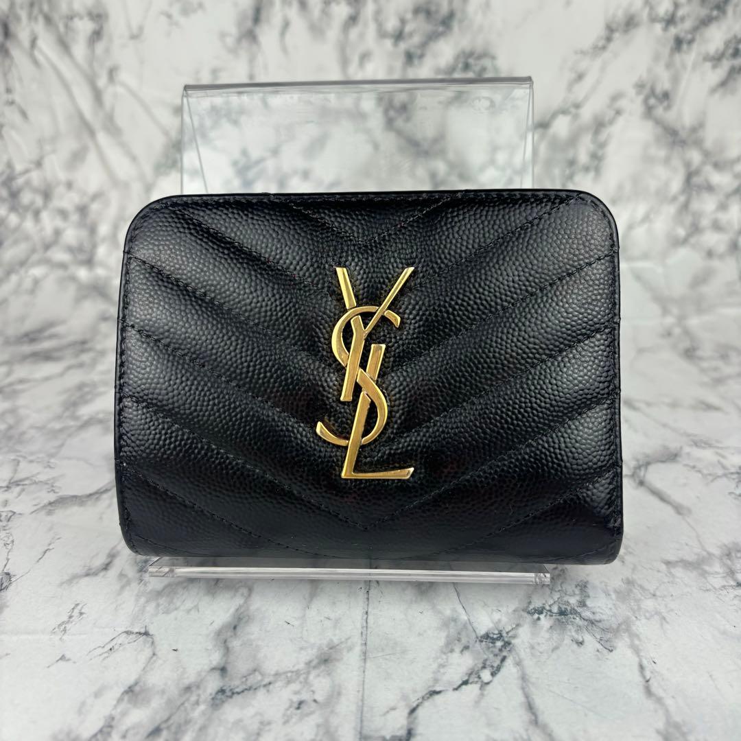 91 SAINT LAURENT サンローラン　二つ折り財布