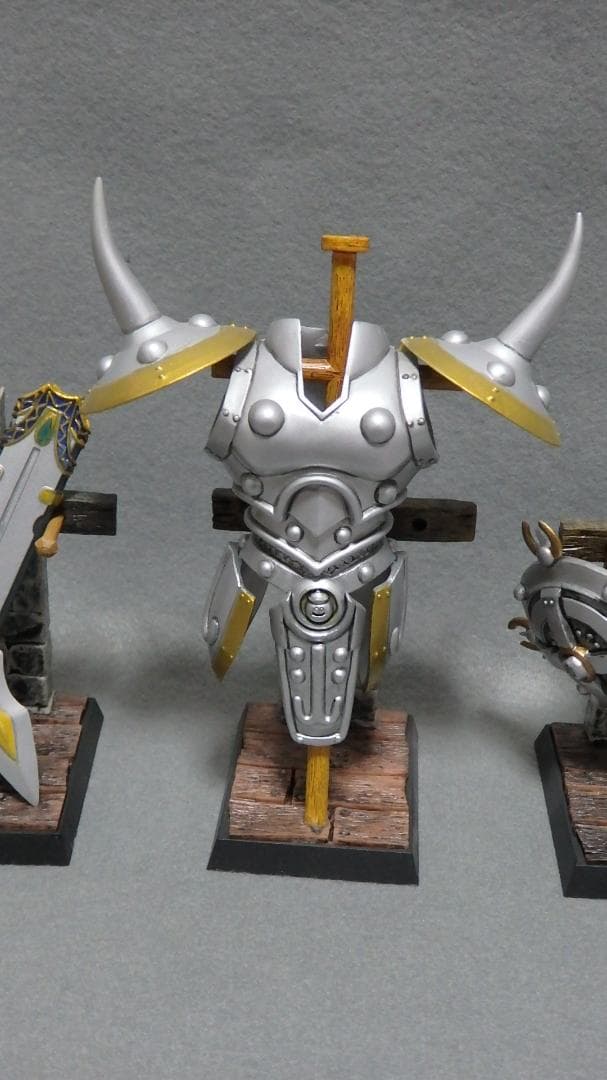 ドラゴンクエスト　レジェンドアイテムズギャラリー メタルギングの鎧 剣 ヘルム