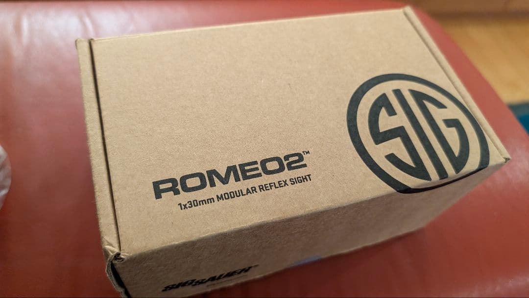 実物 新品 未使用 SIG SAUER Romeo 2 aimpoint