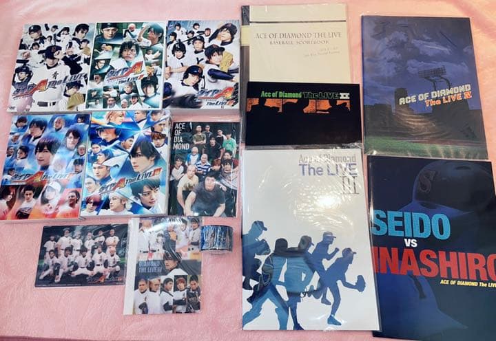 ダイヤのA The LIVE Ⅰ〜Ⅴ Blu-ray パンフレット