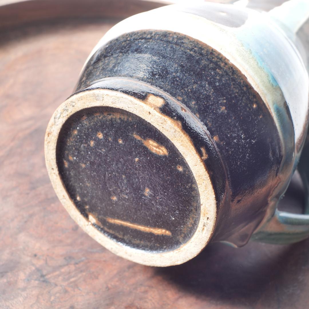 【民藝】出西窯 水差し 花瓶 フラワーベース ピッチャー 作家物