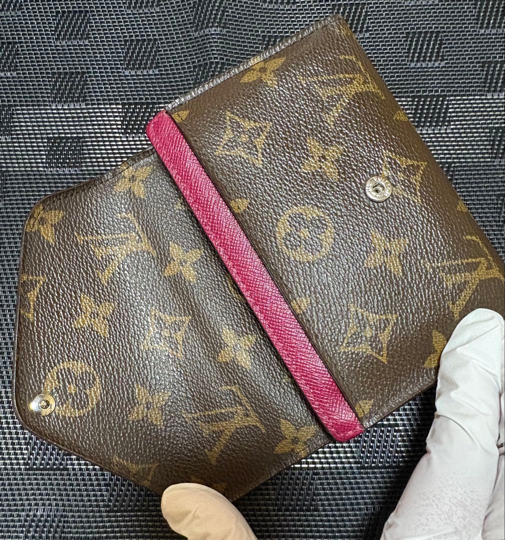 さ*ん様 超極美品　Louis Vuitton 三つ折り財布 ブラウン/ピンク
