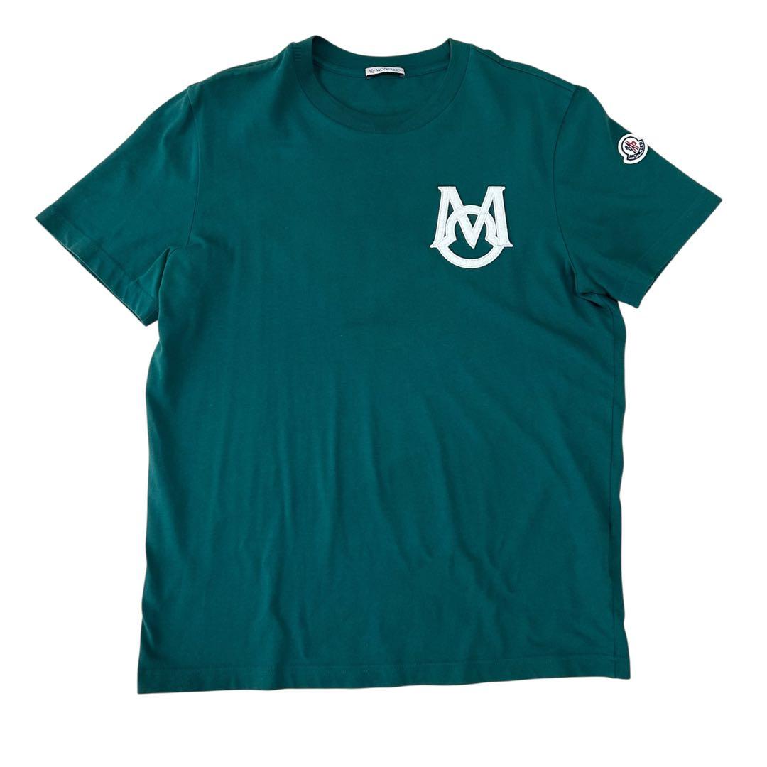 MONCLERモンクレール緑Tシャツ メンズTシャツ