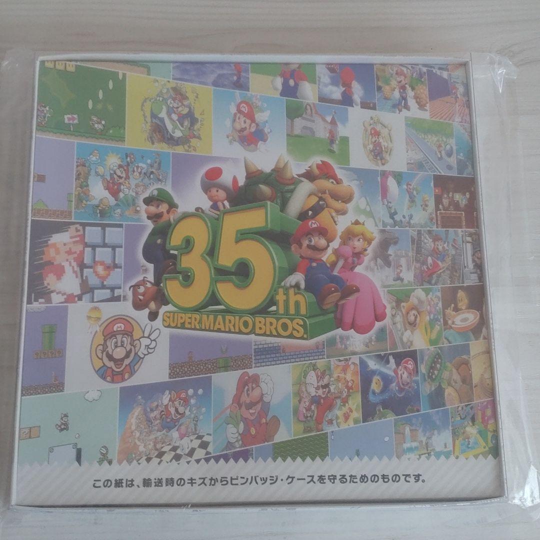 スーパーマリオブラザーズ　35周年ピンバッジ　フルセット