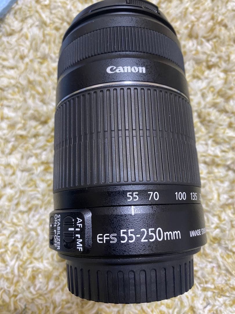 純正Canon EF-S 55-250mm ズームレンズ