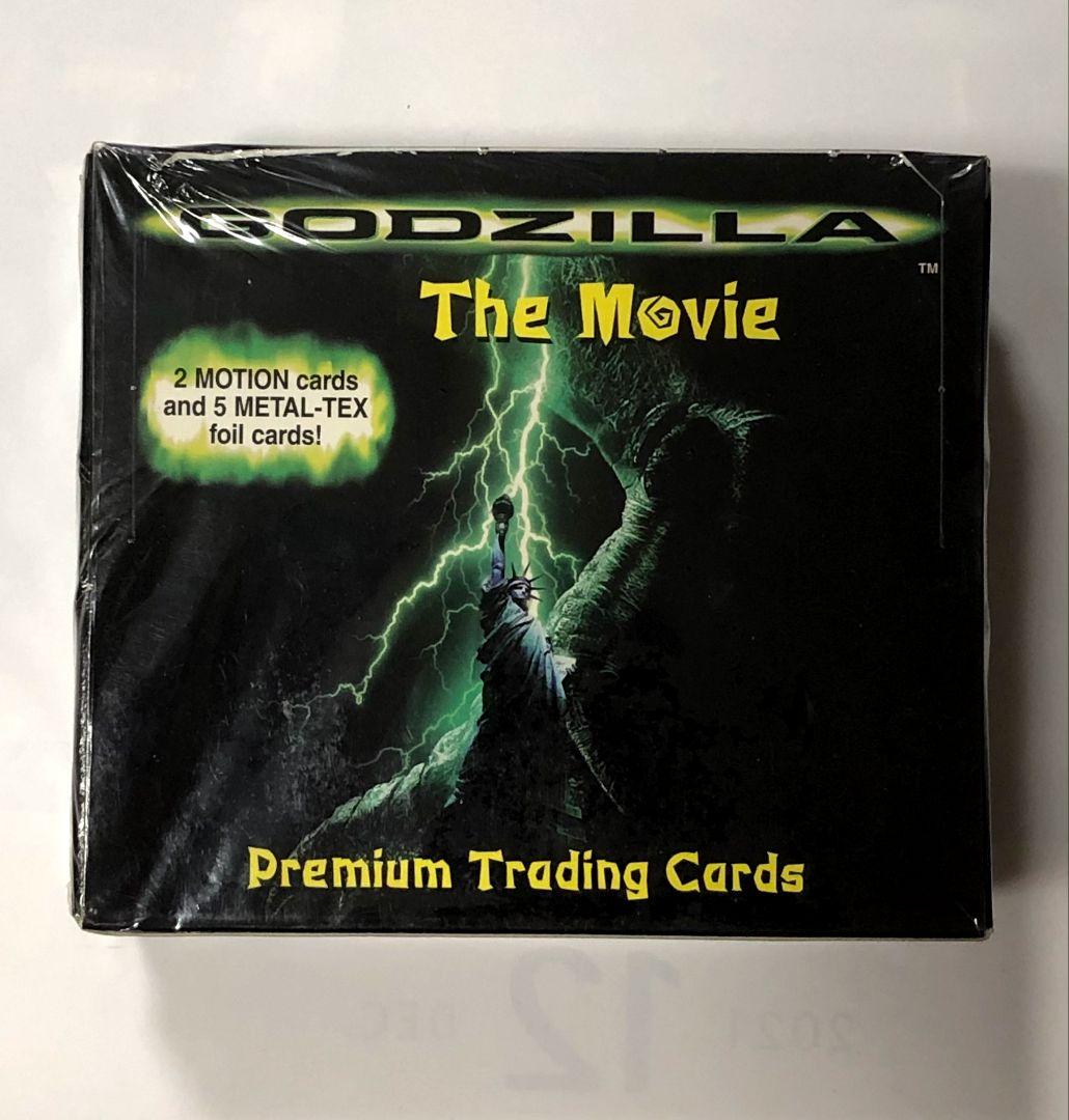 新品未開封2box ゴジラ ザ・ムービー プレミアムトレーディングカード