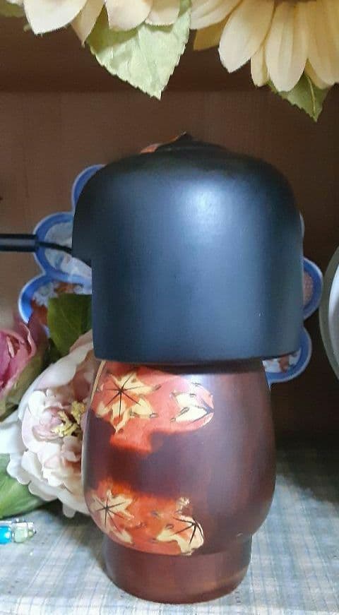 美品✨創作こけし(大)☘️民芸品 こけし☘️紅葉もみじ