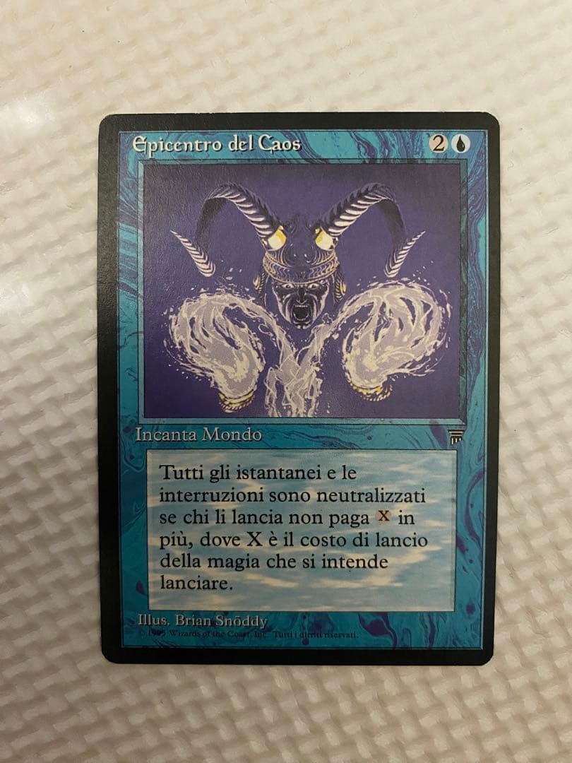 MTG マジック in the eye of chaos イタリア語 レジェンド