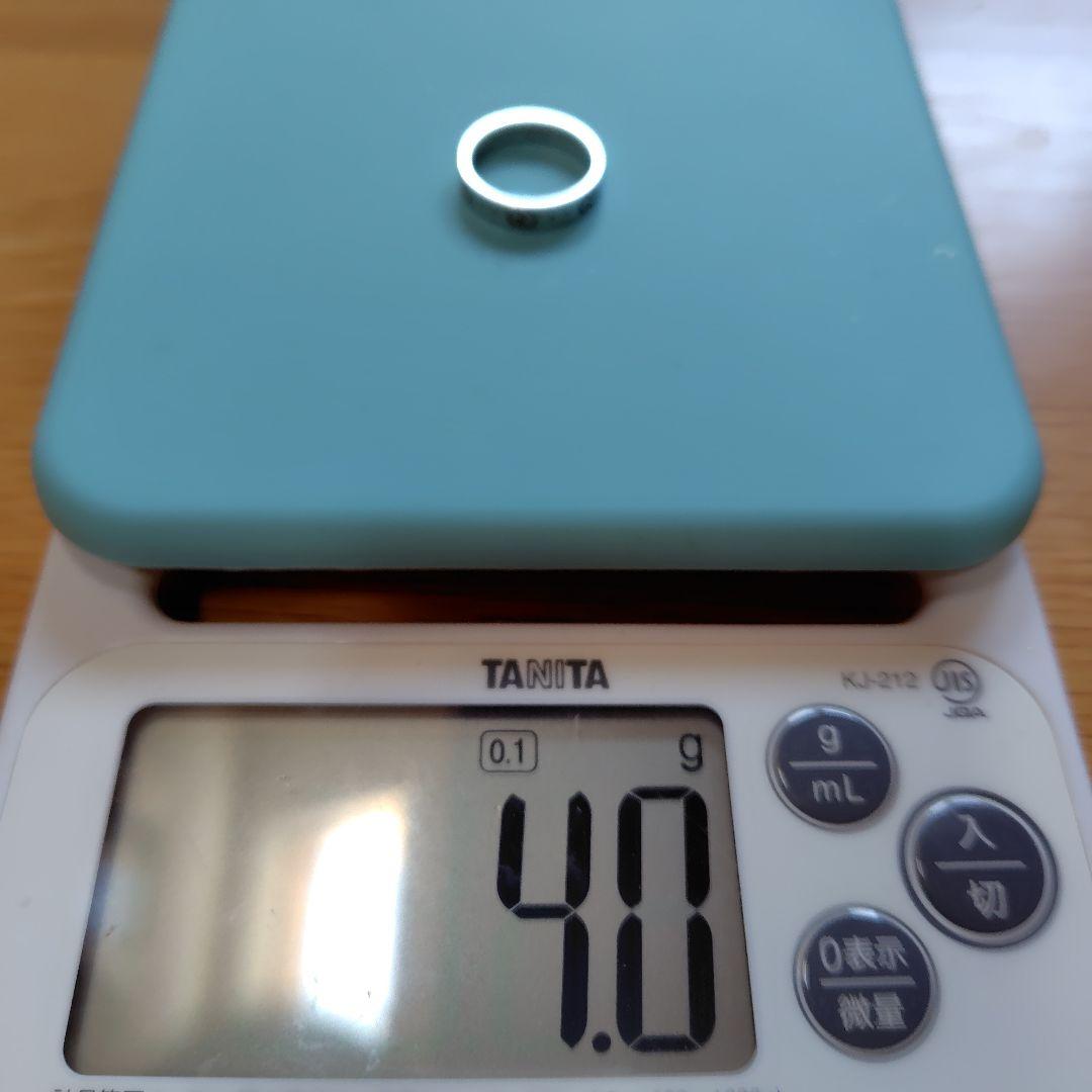 グッチ　アイコンスリムリング　サイズ17 　18金WG　説明必読願います