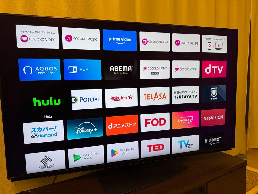 【ミミ】SHARP 60型テレビ　AQUOS 4T-C60CN1