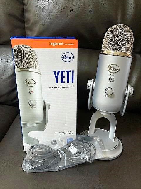 ロジクール Blue Yeti Silver - USB (PS MAC PC)