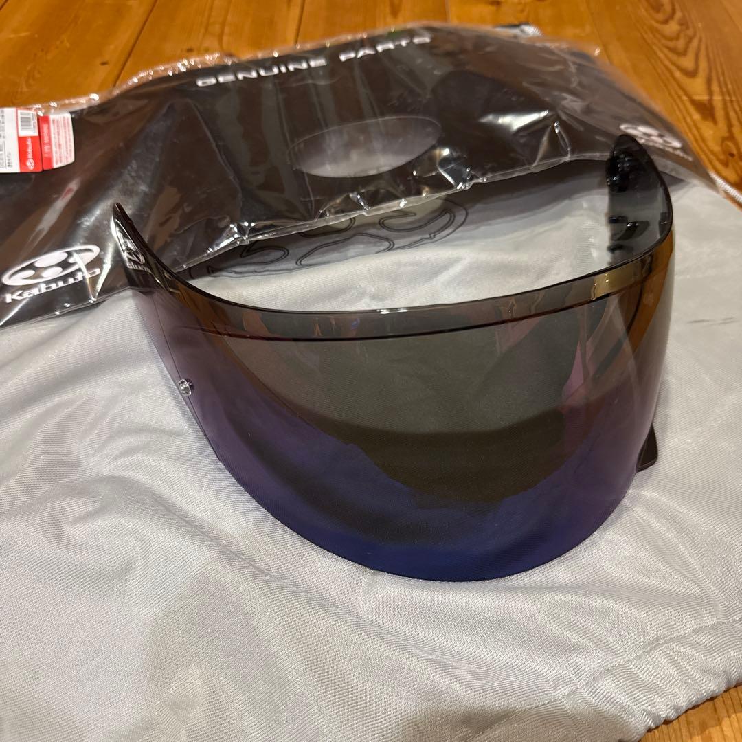 Kabuto シューマ フルフェイス ホワイト 純正ブルーシールド付き