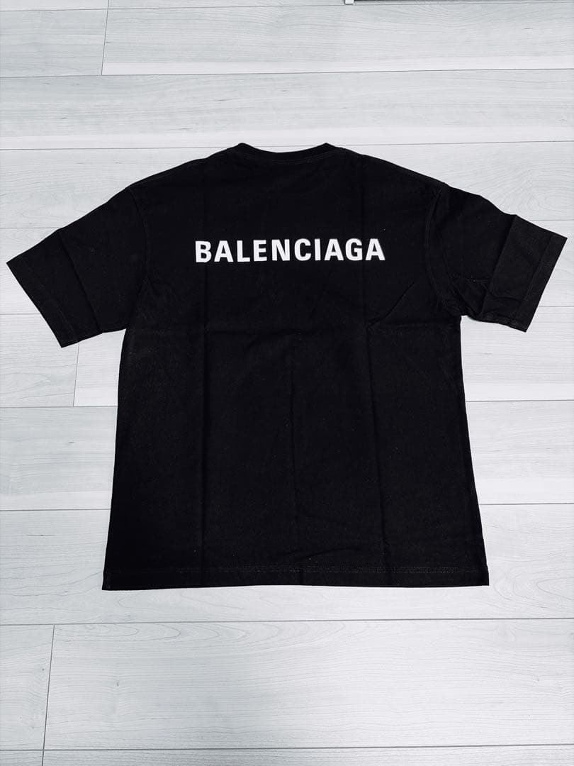 BALENCIAGA ブラック Tシャツ XS