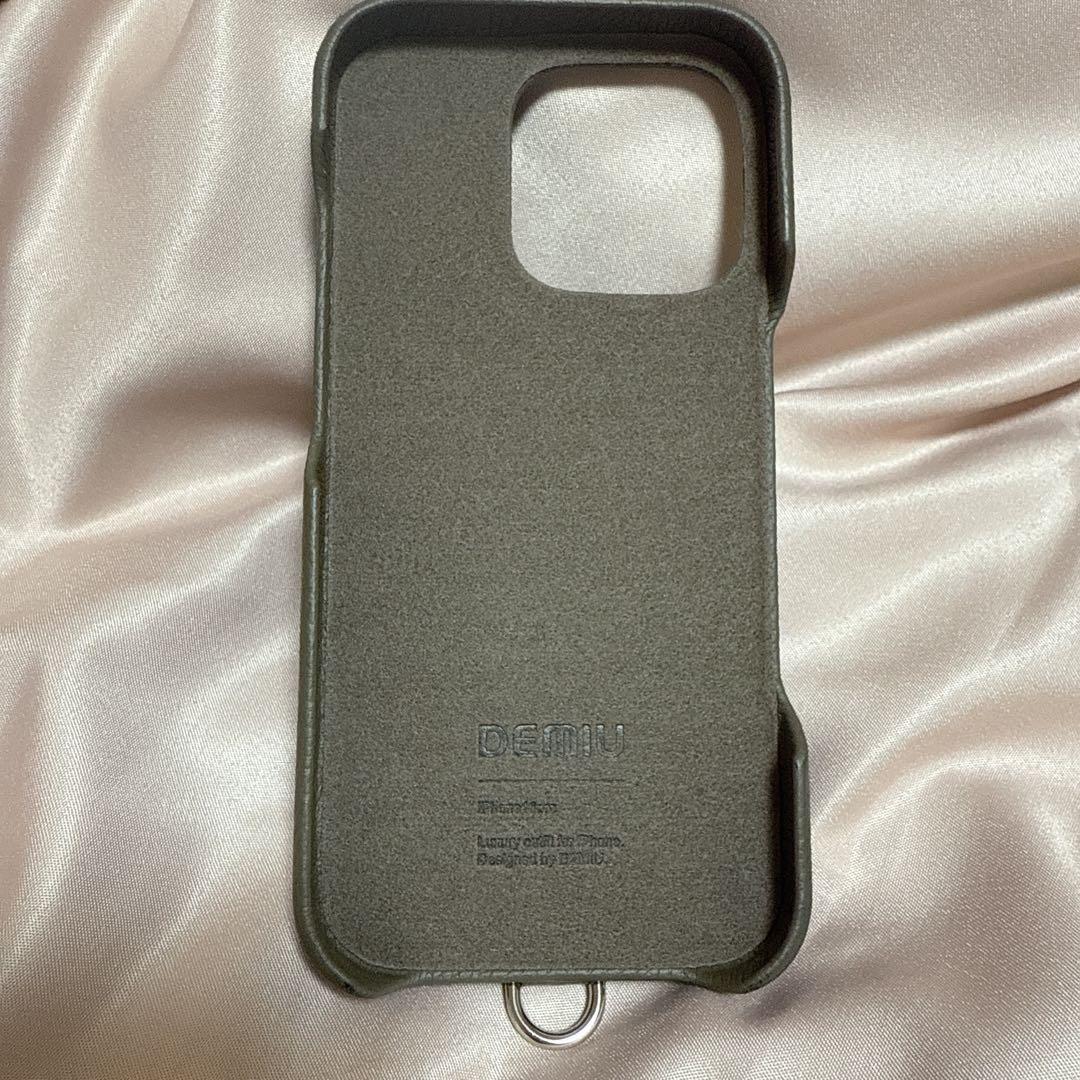 デミウ デミュウ DEMIU iPhone16pro レザー ケース