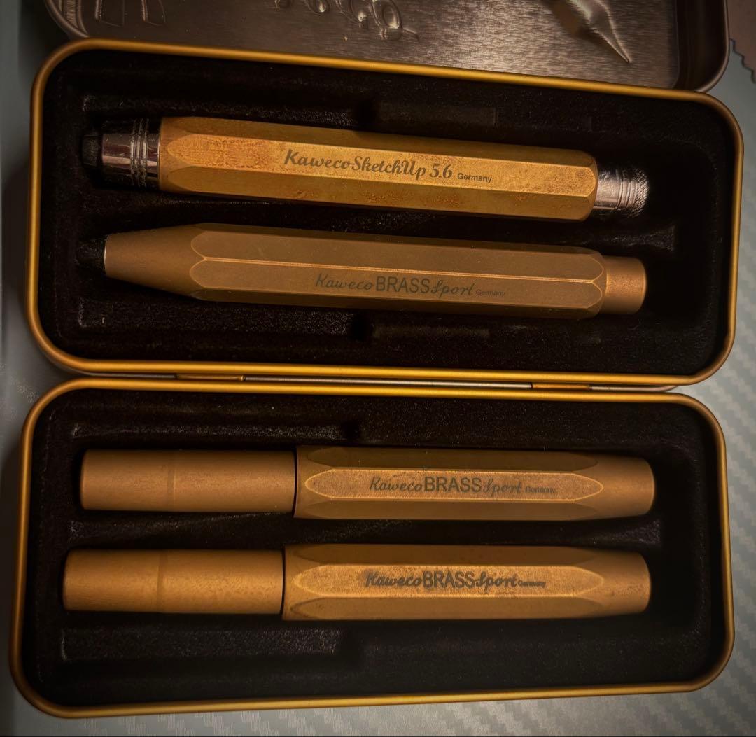 Kaweco BRASS Sport シリーズ　4本セット