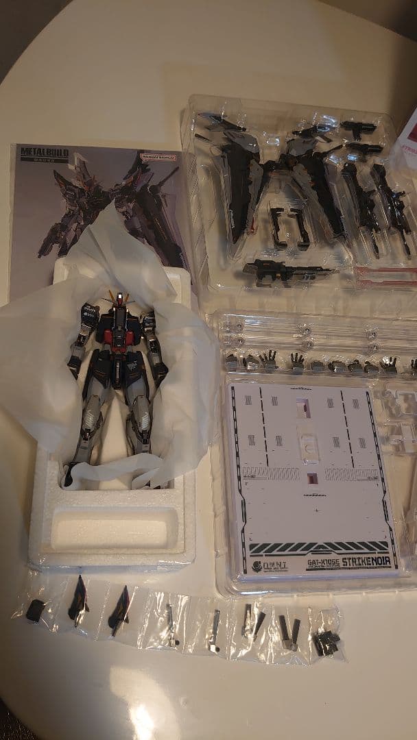 メタルビルド　ストライクノワール＋ランチャー,ソードストライカー