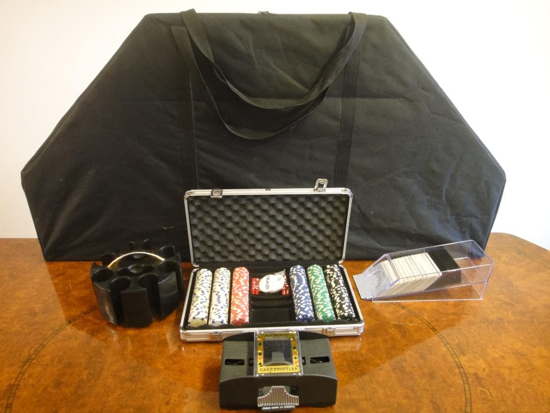 カジノ　CASINO　ボードテーブル　５点セット　ブラックジャック　ポーカー