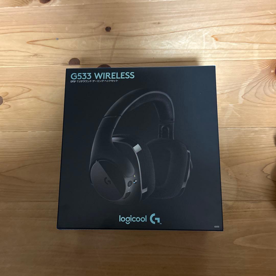 ヘッドホン logicool g533 WIRELESS