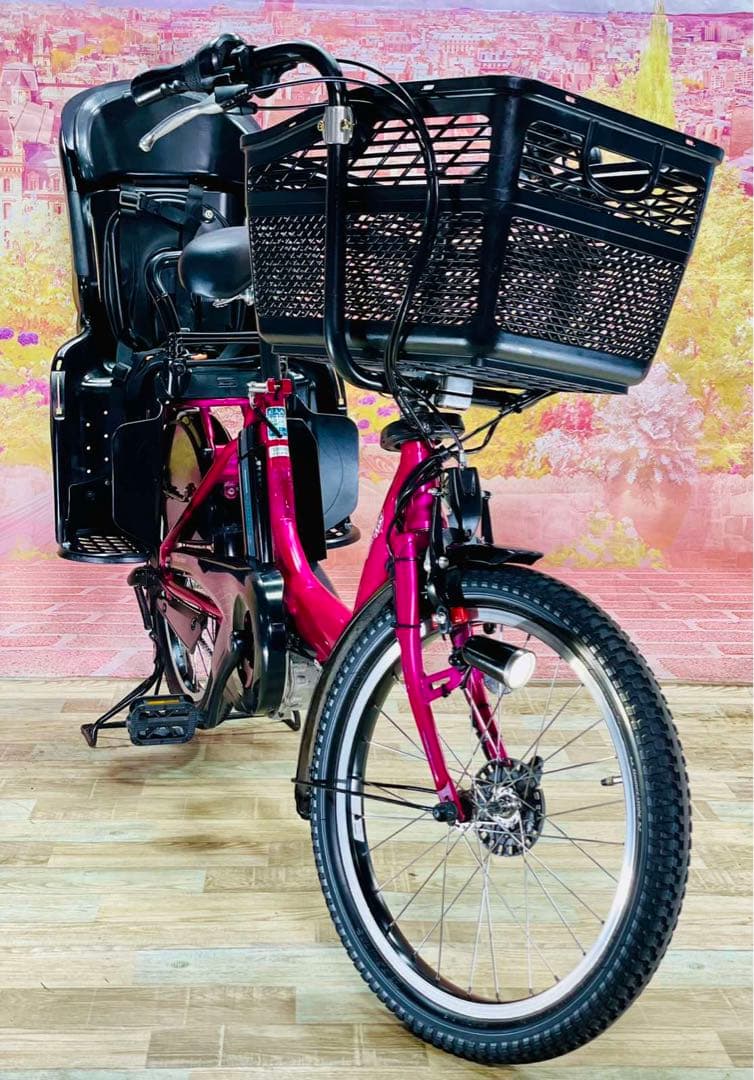 K2647 電動自転車ヤマハ パスキス 子供乗せ 20インチ 送料無料