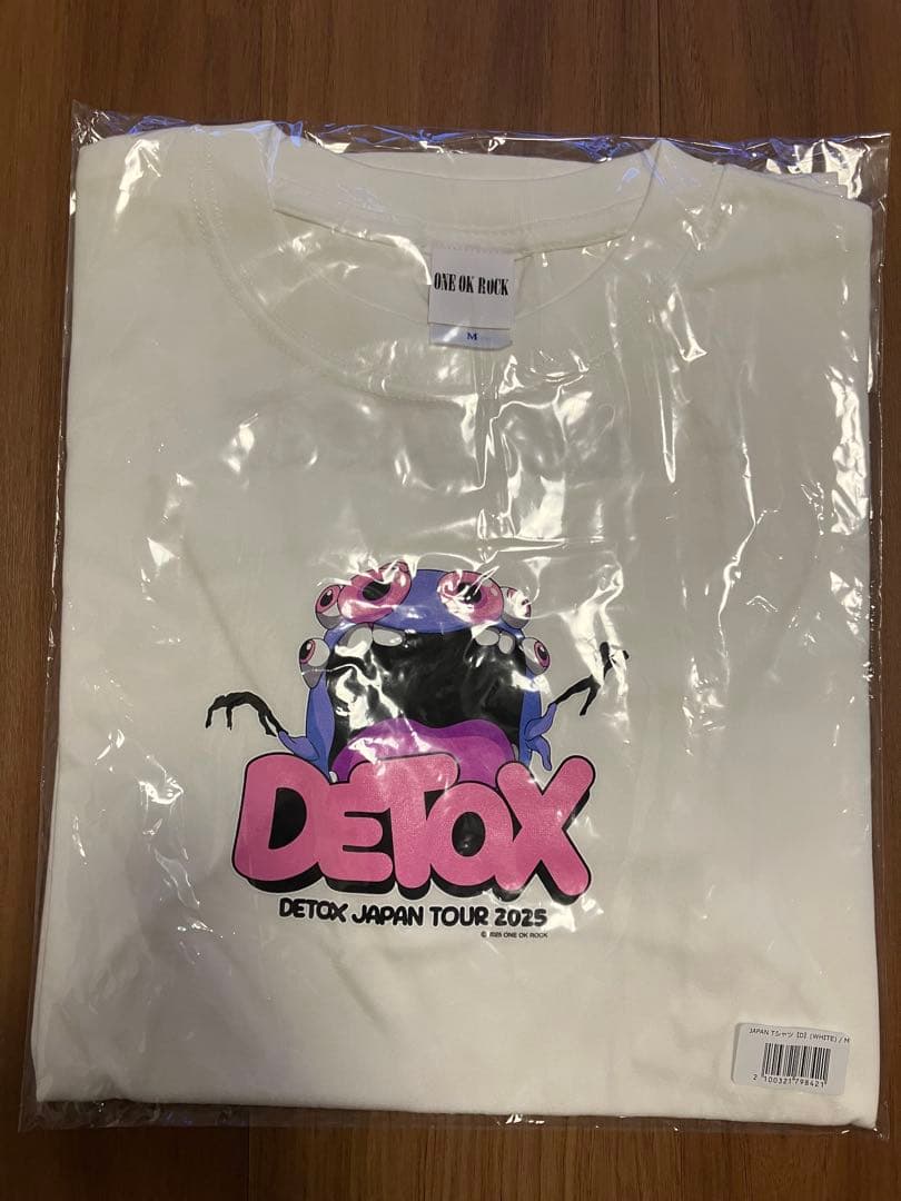DETOX JAPAN TOUR 2025 Tシャツ ホワイト サイズM