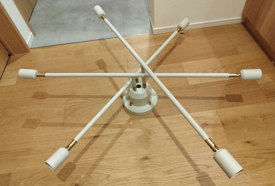 キムリック　シーリングライト　ホワイト　電球付き