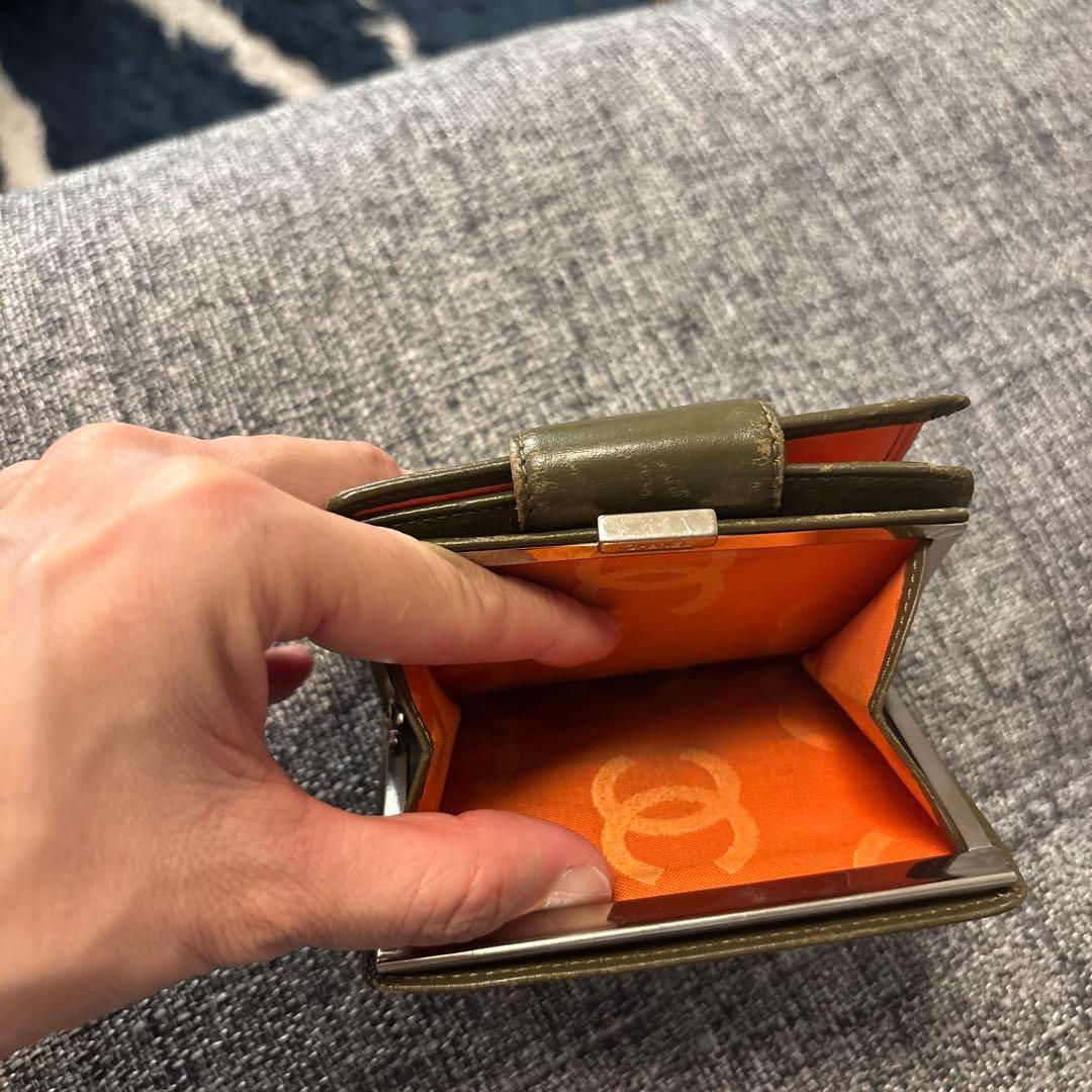 新春お値下げ！4日まで希少CHANELパイソン二つ折り財布♡