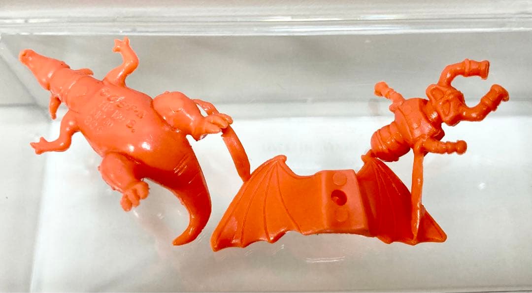 【当時モノ】ドラクエ　消しゴム　ドラゴンライダー　未切り　赤　ドラケシ