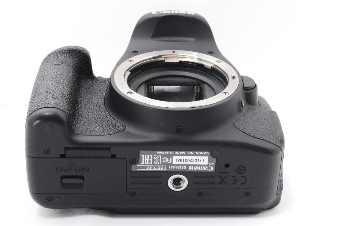 少シャッター数 Canon kiss x7i ダブルレンズセット 画面反転機能