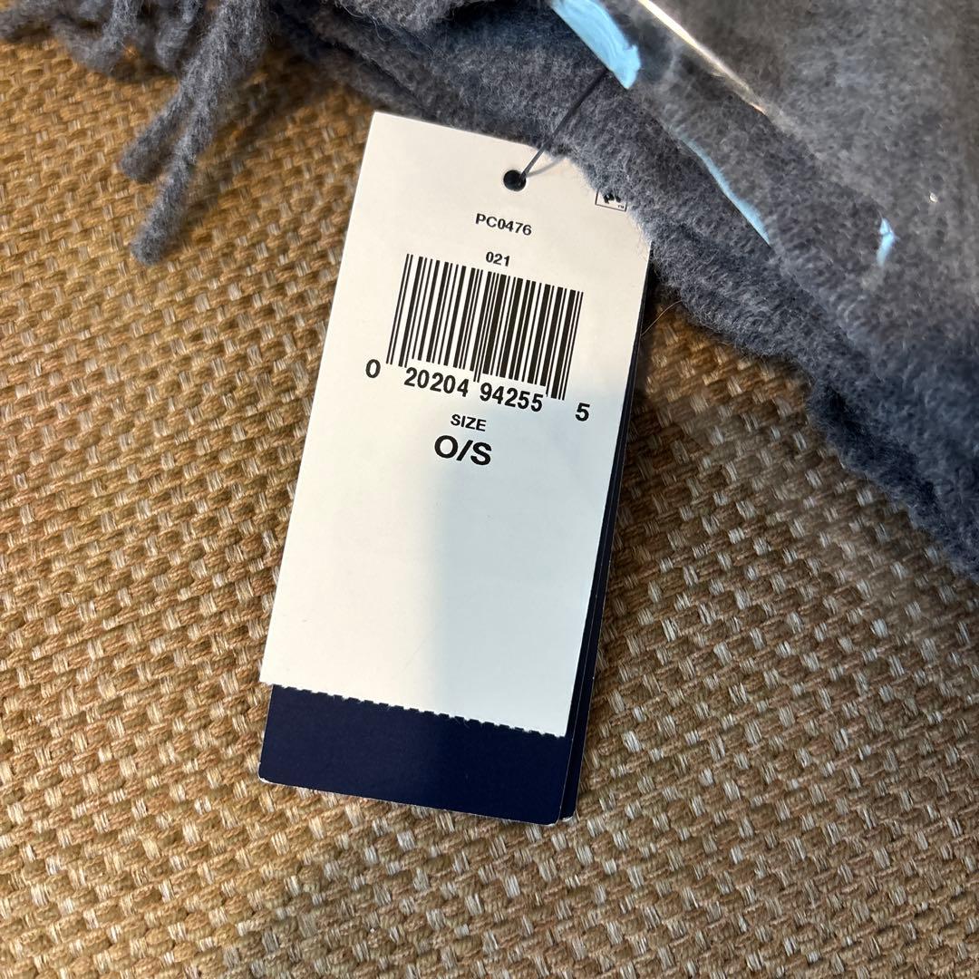 Polo Ralph Lauren マフラー グレー/ネイビー O/S
