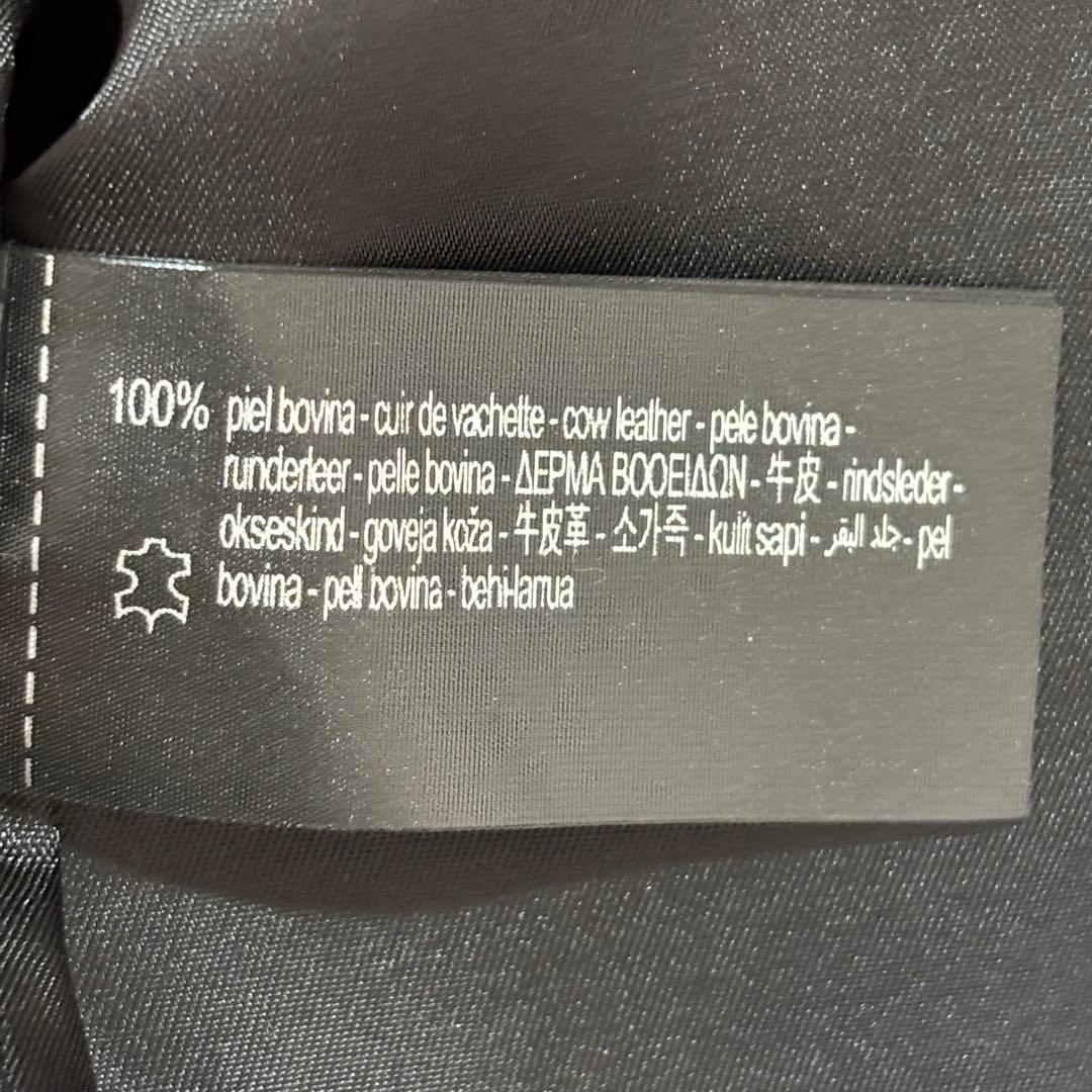 美品 ZARA スエード シングルライダースジャケット 牛革 カウレザー