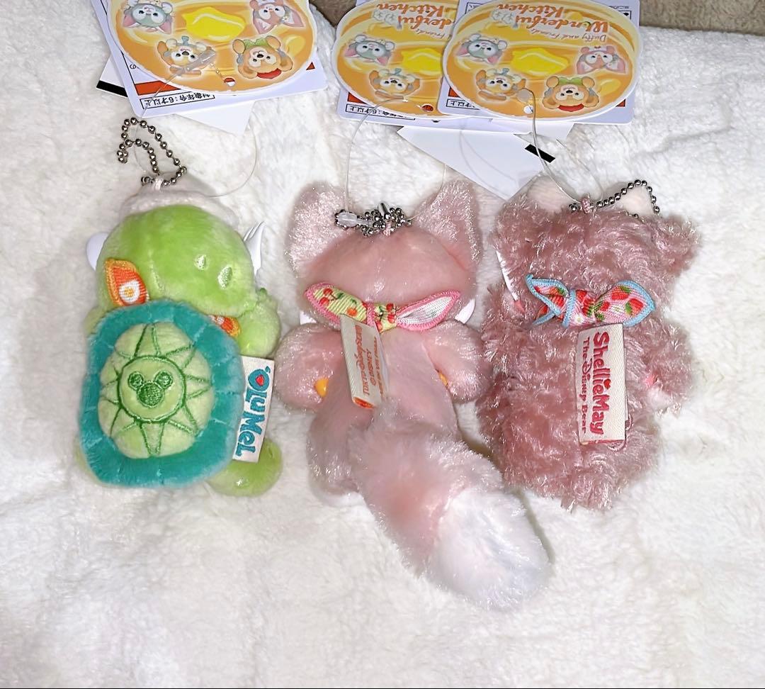 ディズニーシー　ワンダフルキッチン　ぬいぐるチャーム7点セット