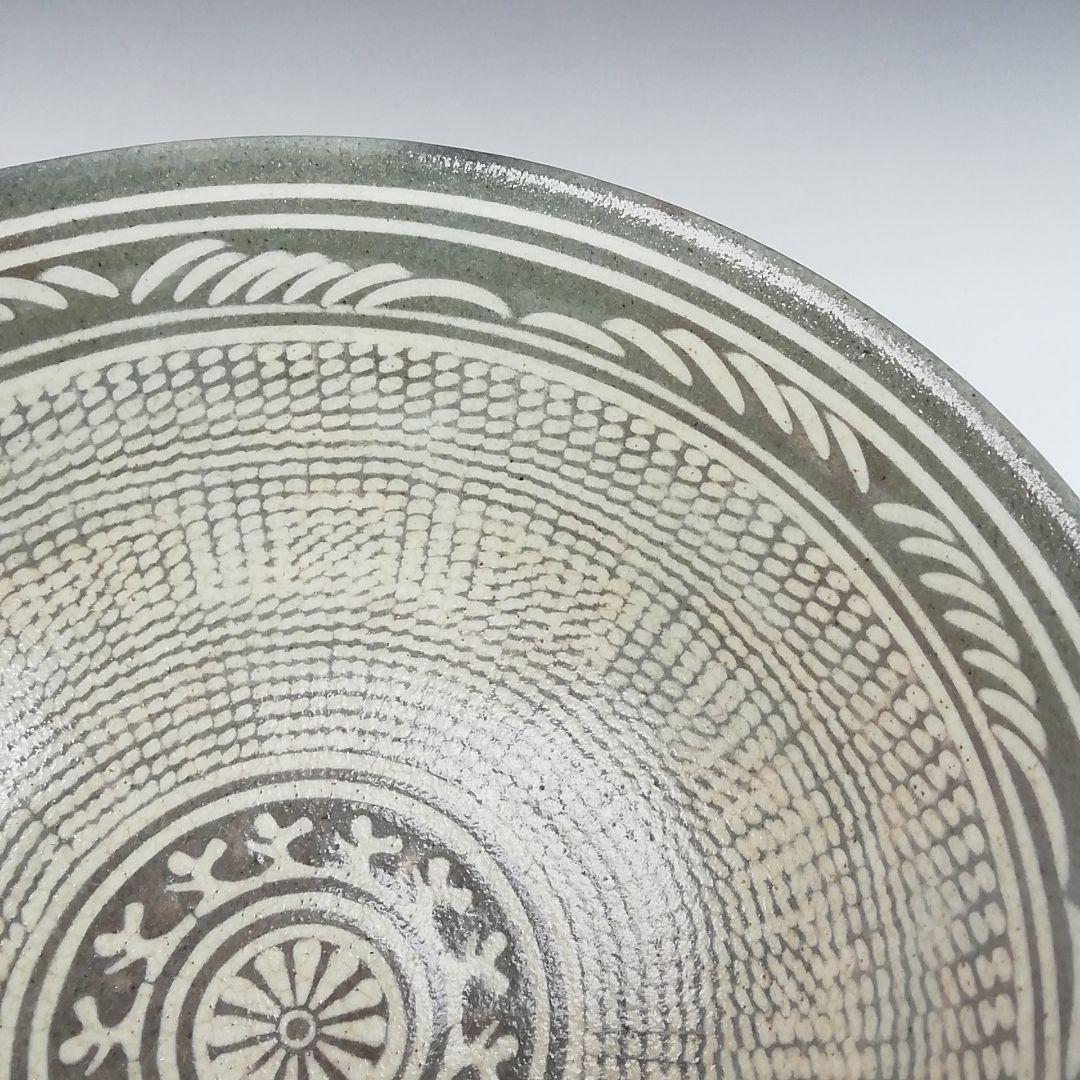 Ｔ９８　茶碗　『三島　茶碗』『瑞昌陶房窯』『柳昌坤 作』　共箱　抹茶碗　茶道具