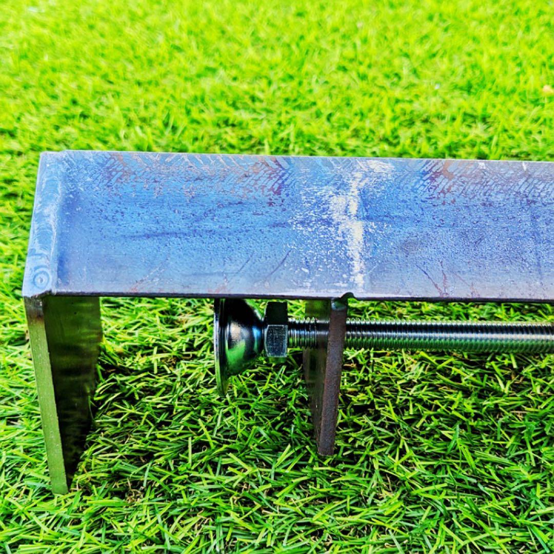 クランプアイアンレッグ(脚長さ80cm)未塗装