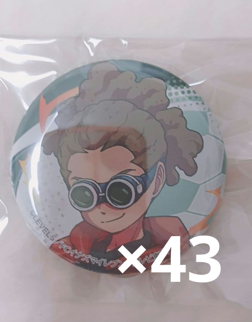 イナズマイレブン 劇場版 伝説のキックオフ 缶バッジ 鬼道有人