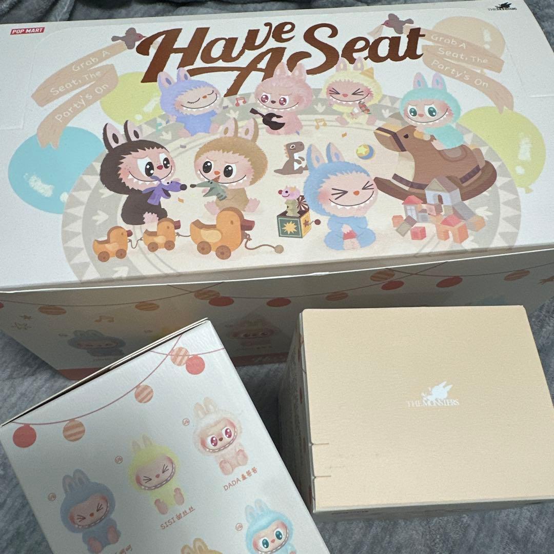 POP MART Have A Seat LABUBU 未開封2個セット