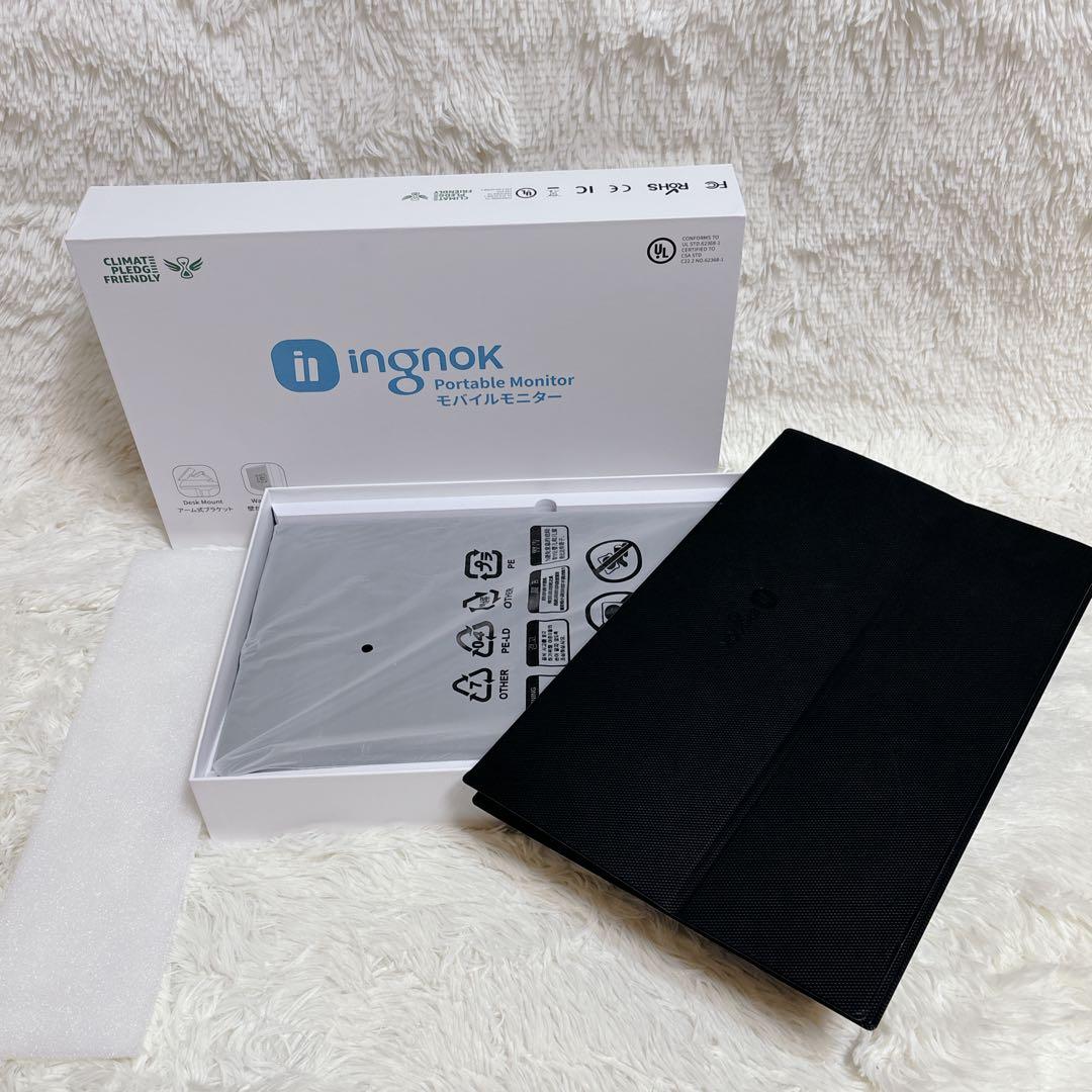 Ingok 18.5インチモバイルモニターFHDポータブルモニター新品未使用