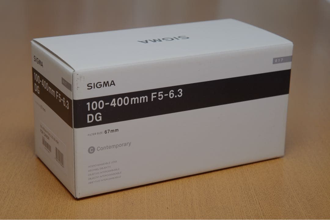 SIGMA 100-400mm F5-6.3 DG OS HSM EFマウント