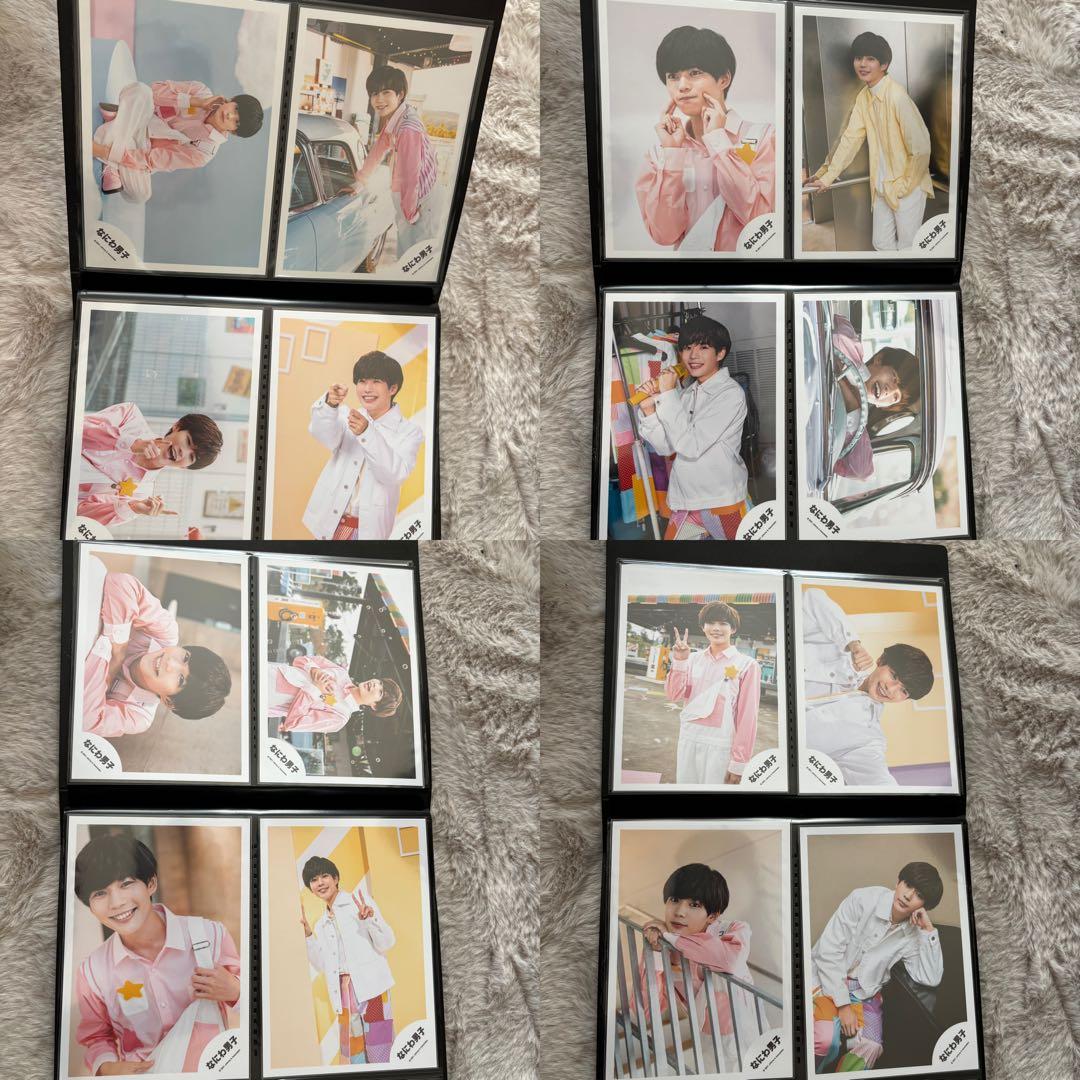 ジュニア時代 なにわ男子 長尾謙杜 フォトハンガー 公式写真 まとめ売り