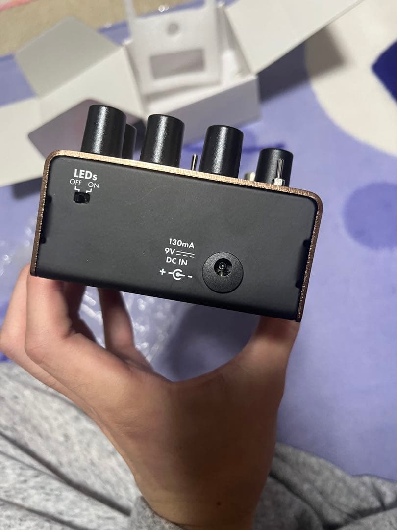 フェンダー　acoustic preverb エフェクター