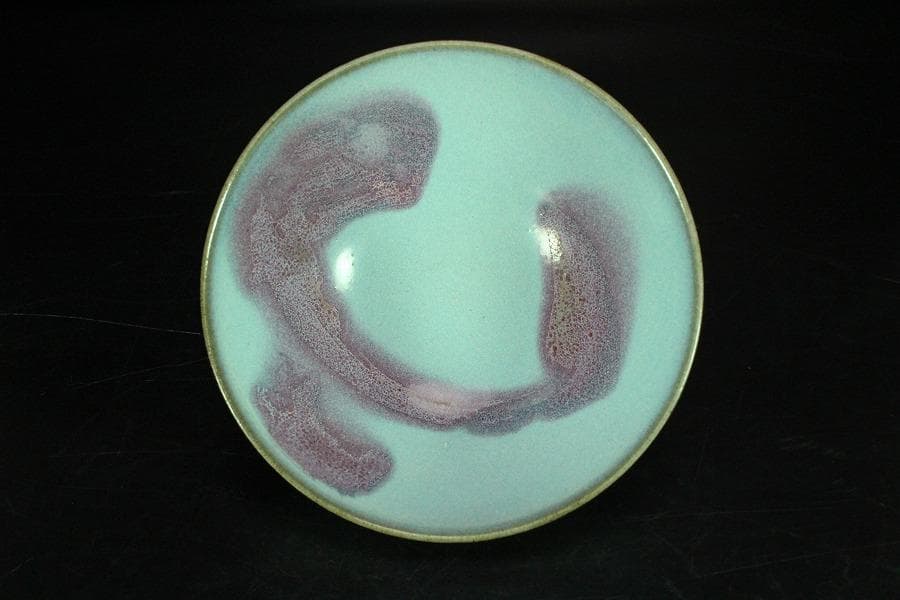 中国美術 鈞窯 碗 φ12.5cm(K-YC361)
