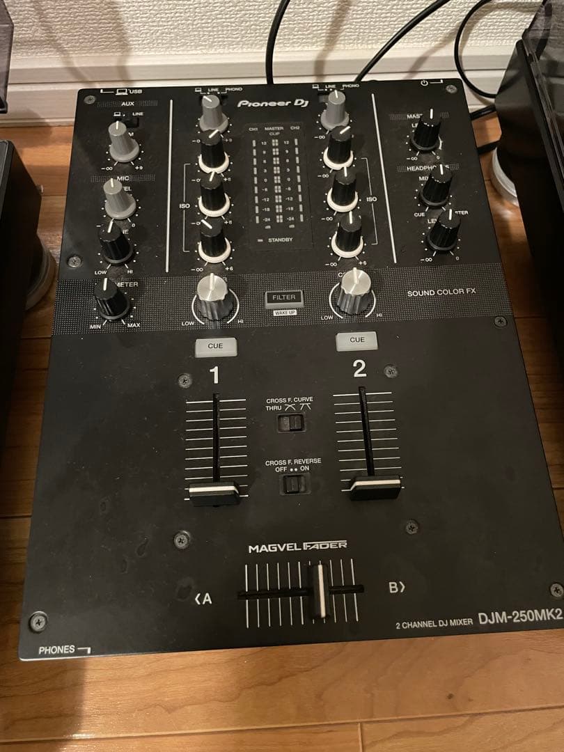 Pioneer DJ PLX-500 × 2台 DJM-250MK2セット