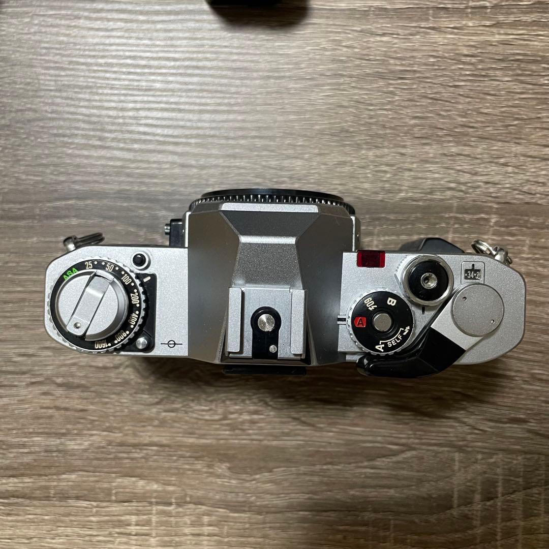 作例あり Canon AV-1 フィルム一眼レフカメラ レンズ3本 動作確認済み