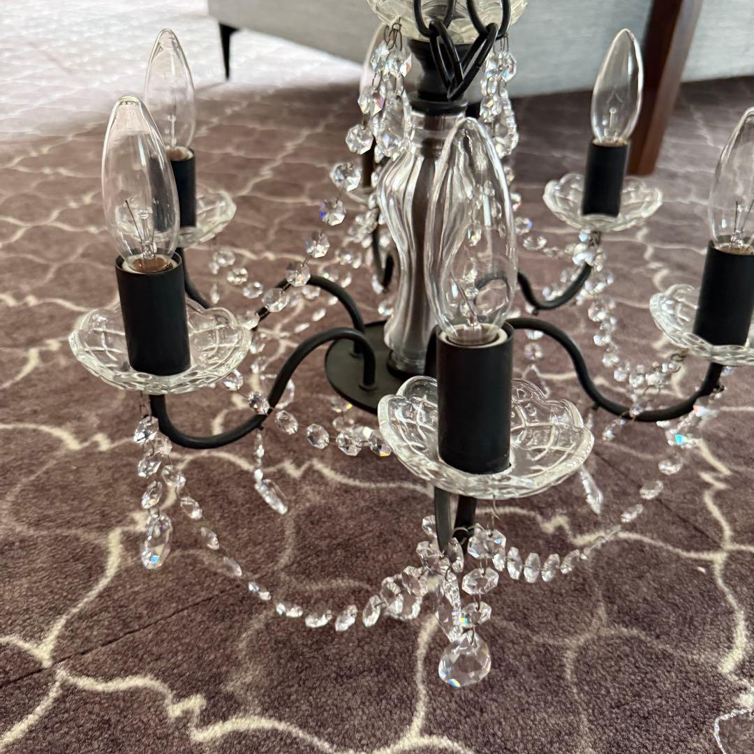 ペンちゃん　2台セット　スワロフスキー クリスタル シャンデリア