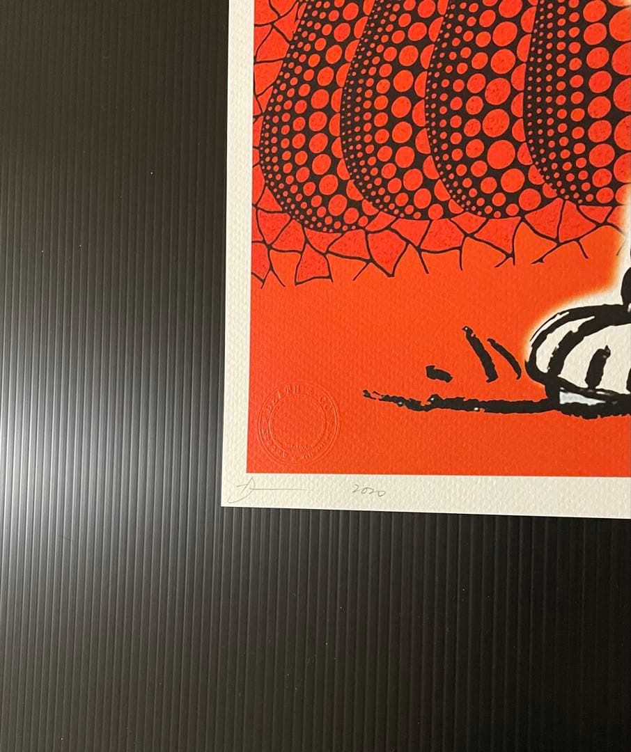 DEATH NYC/限定アートポスター/スヌーピー /SNOOPY/かぼちゃ