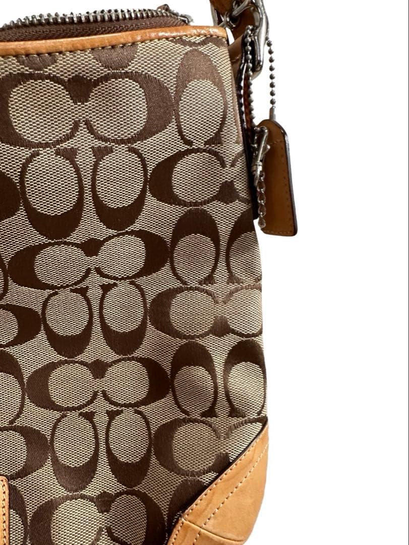 COACH コーチ シグネチャー ショルダーバッグ 長財布 セット ブラウン