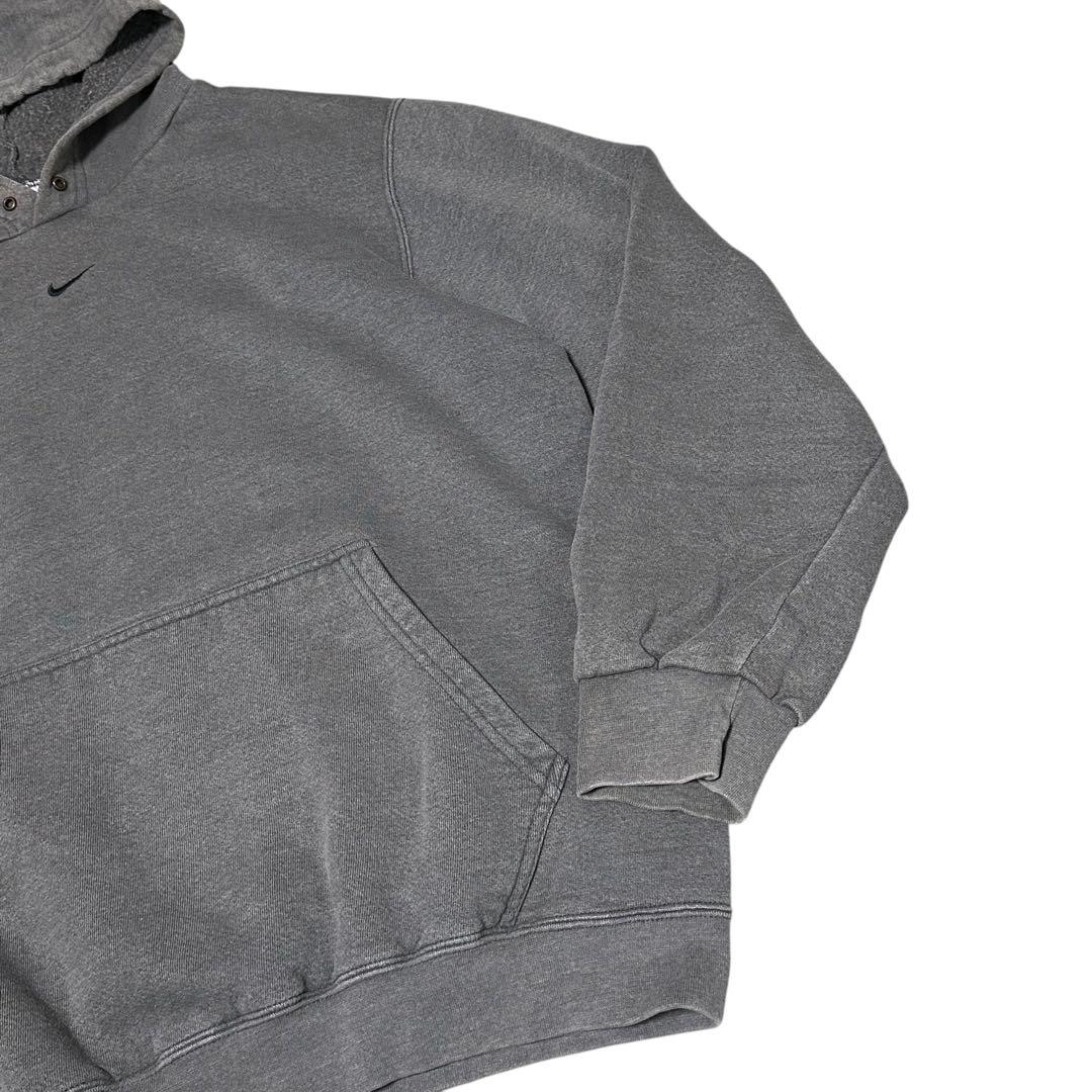 00s 希少 NIKE ナイキ センタースウッシュ スウェット パーカー