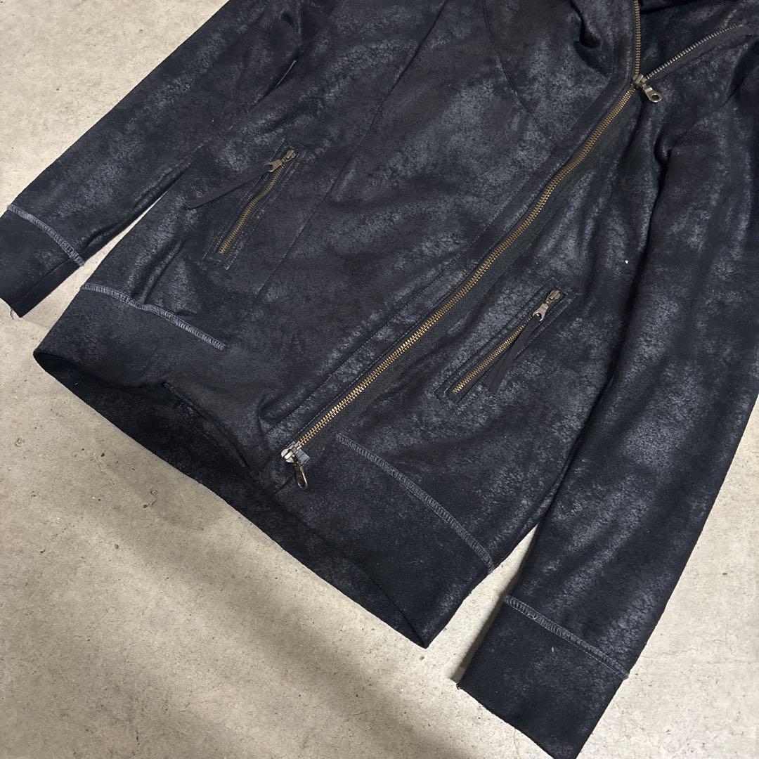 00s archive tornado mart 変形ジップパーカー y2k